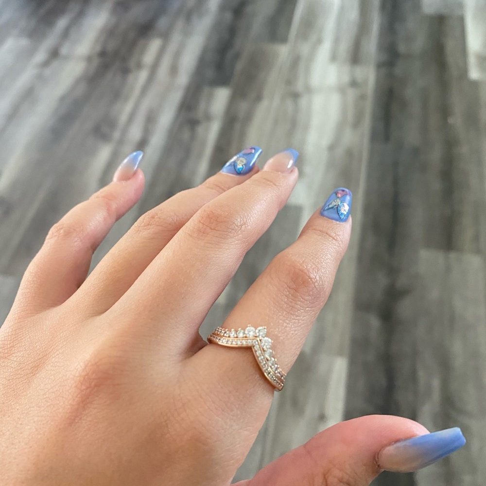 Pandora Princess Wish Ring-Rose Gold